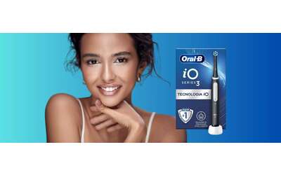 Oral B iO 3 a prezzo sconvolgente su Amazon con sconto oltre la met