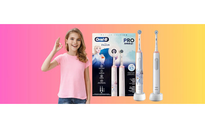 Oral B Pro Junior by Frozen 2 spazzolini elettrici scontatissimi su eBay
