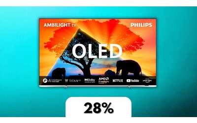 Philips Ambilight: OLED 4K UHD da 55″ ad un prezzo irresistibile (-28%)