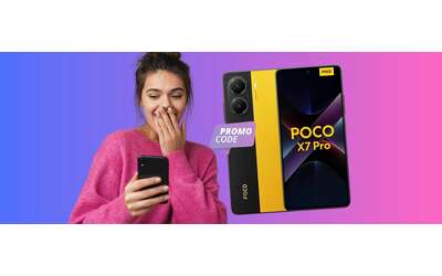 POCO X7 Pro da 512GB con super batteria da 6000mAh a prezzo shock