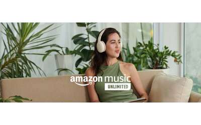 Podcast e brani illimitati prova gratis Amazon Music Unlimited per un mese