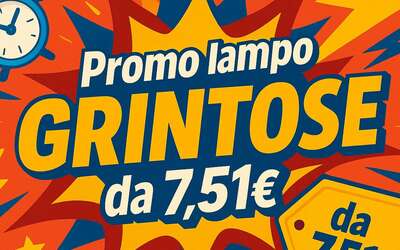Promo lampo GRINTOSE su Amazon prezzi WOW a partire da 7 51