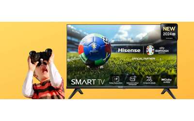 Questo televisore smart Hisense a meno di 200€ è pazzesco: affare su Amazon