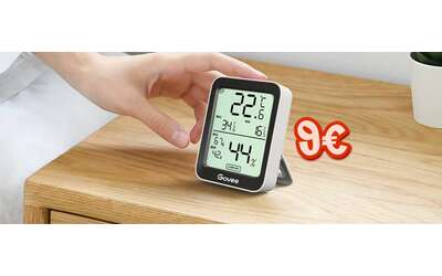 Questo Termometro per temperatura e umidit smart costa solo 9 al Black Friday di Amazon