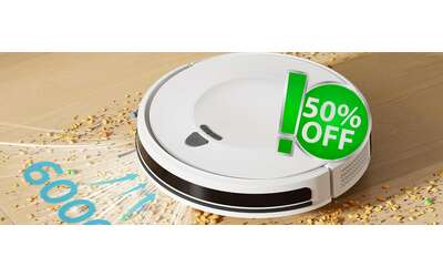Robot aspirapolvere fantastico ora a met prezzo su Amazon 50