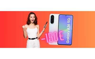 Samsung Galaxy A36 con display Super AMOLED e 256GB favoloso a questo prezzo