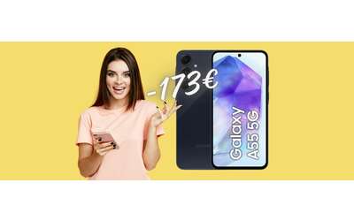 Samsung Galaxy A55 5G da 256GB CROLLA su eBay, ora RISPARMI 173€