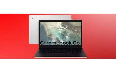 Samsung Galaxy Chromebook Go: bastano soltanto 229€ per comprarlo