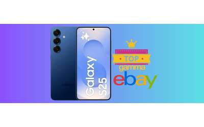 Samsung Galaxy S25 da 256GB scontatissimo su eBay il top gamma da acquistare
