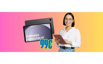 Samsung Galaxy Tab A9 da 8 7 in offerta al 46 il tablet pi conveniente