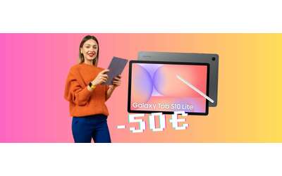 Samsung Galaxy Tab S10 Lite con S Pen in sconto di 50 su Amazon