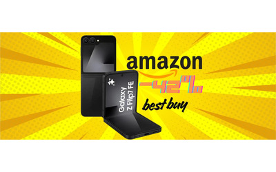 Samsung Galaxy Z Flip7 FE Amazon piega il prezzo ed best buy 42