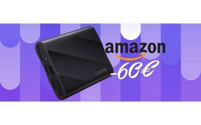 Samsung Memorie T9 SSD portatile da 1TB velocissimo e a un ottimo prezzo