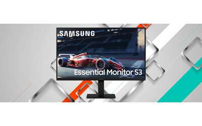 Samsung S30GD monitor da 24 pollici FHD IPS a soli 81 su Amazon