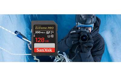 SanDisk Extreme PRO da 128GB con trasferimenti fino a 200 MB s ora al 42