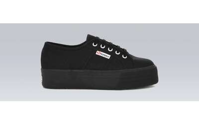 Scarpe Superga vegan con zeppa le usi tutto l anno e risparmi oltre il 40