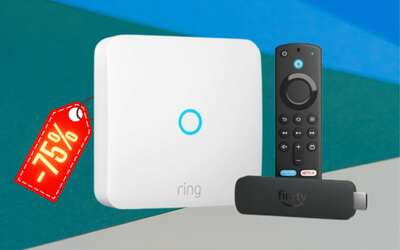 Sconto 75% per Ring Intercom con Fire TV Stick 4K: prezzo BOMBA (42€)