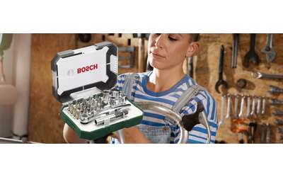 Set Bosch 26 Bit Cricchetto a soli 9 al Black Friday Amazon