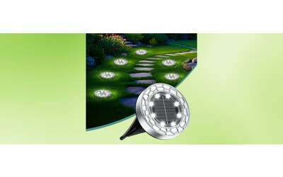 Set da 6 lampade solari a meno di 17 euro l OFFERTA da cogliere al volo