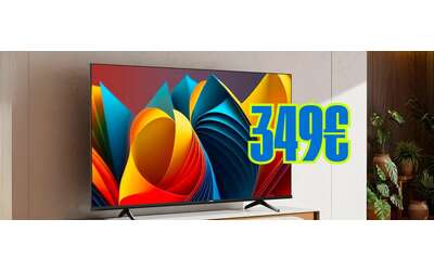 Smart TV Hisense da 50 pollici QLED 4K a soli 349 pagabili in comode rate