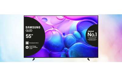 Smart TV Samsung QLED 55 4K a soli 479 su Amazon sta VOLANDO VIA