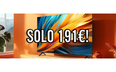 Smart TV TCL 43 a soli 191 su Amazon da acquistare adesso