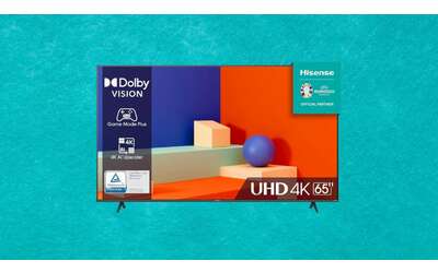 Smart TV UHD 4K da 65″ Hisense in super sconto: qualità premium ad un prezzaccio