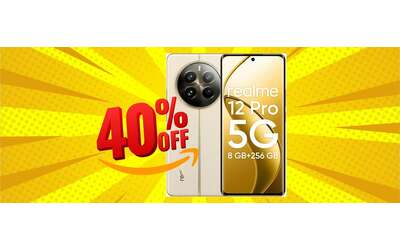 Smartphone dalle grandi prestazioni che conviene Realme 12 Pro 5G al 40 in meno