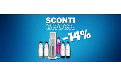 Sodastream Duo Megapack: prezzo INCREDIBILE in sconto del 14%