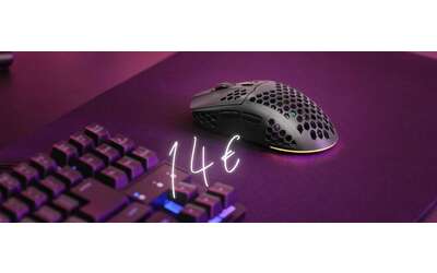 Solo 14€ per il mouse da gaming Trust Gaming GXT 929 Helox