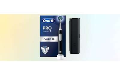 Spazzolino elettrico Oral-B con accessori di ricambio in SUPER SCONTO per il Cyber Monday (-40%)