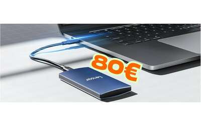 SSD esterno Lexar ES3 da 1TB fino a 1050 MB s a soli 80 un best buy
