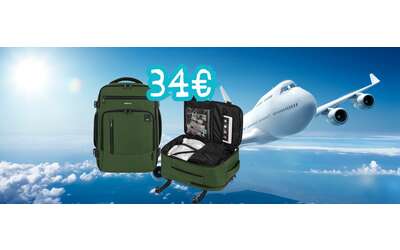 STOP alle SPESE EXTRA sui voli Ryanair con questo zaino da viaggio a soli 34