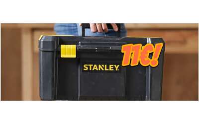 SUPER AFFARE Cassetta Porta Utensili STANLEY a soli 13 su Amazon