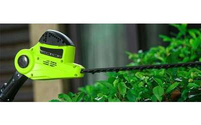 Tagliasiepi elettrico multifunzione oggi in MAXI SCONTO su Amazon