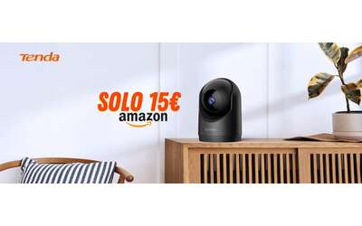 Telecamera di Sicurezza da interno Tenda Pan Tilt a soli 15 su Amazon