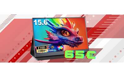 Tutto pi facile con questo monitor portatile da 15 6 pollici a soli 65