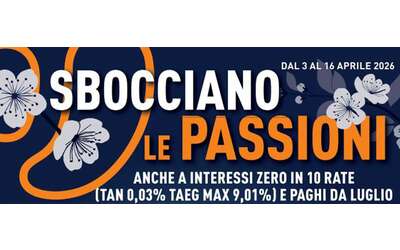 Volantino Unieuro sbocciano gli sconti le offerte primaverili di aprile