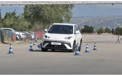 BYD Dolphin Surf affronta il test dell 039 alce prova superata Ecco com 039 andata Video