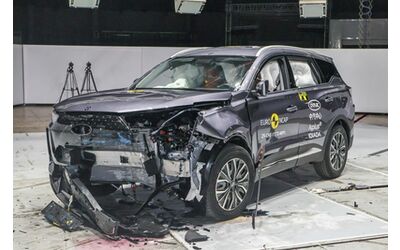Crash test Euro NCAP 5 stelle per Polestar 4 Lynk Co 02 Omoda 9 Zeekr 7X e MG P9