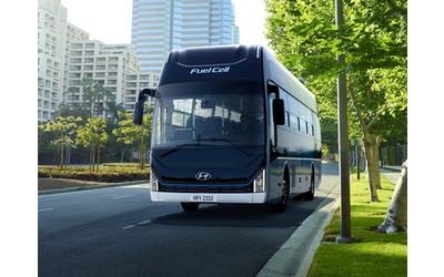Hyundai ha concluso con successo i test in Arabia Saudita per il suo autobus a idrogeno