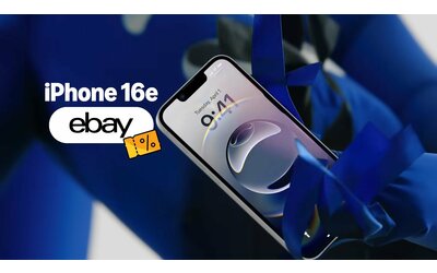 iPhone 16e in offerta a meno di 540 lo smartphone pi economico di Apple