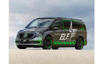 Mercedes ELF mostra il futuro della ricarica tra bidirezionalit e soluzioni senza cavi