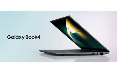 Samsung Galaxy Book 4 in offerta su Amazon ottimo per studio e lavoro