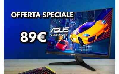 Amazon regala monitor da gaming Asus a soli 89 euro perfetto per Battlefield 6