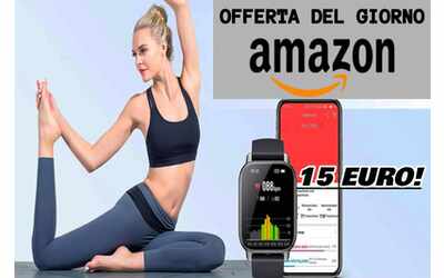 Offerta Amazon, stanno andando a ruba: mai visto uno smartwatch a 15 euro