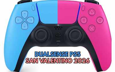 San Valentino con PS5 DualSense blu e rosso tornano disponibili