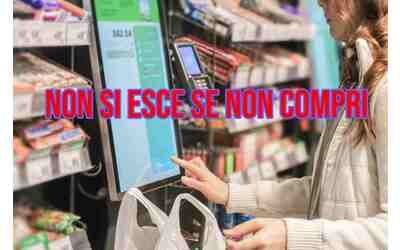 Se non compri qualcosa non puoi uscire dal negozio la nuova regola