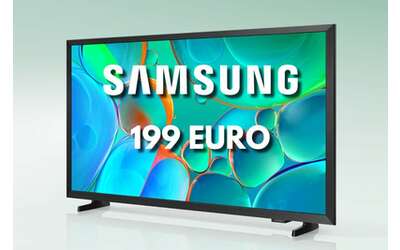 Smart TV Samsung HDR modello 2025 in sconto poche rimaste a 199 euro