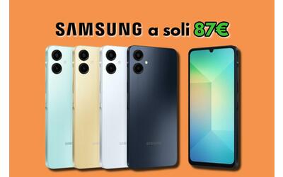 Smartphone Samsung Galaxy a 87 euro gi 1000 venduti rimasti pochissimi